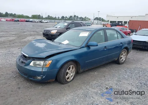 2006 Hyundai Sonata Gls V6/Lx V6 z USA, uszkodzony, nr VIN 5NPEU46F66H097617